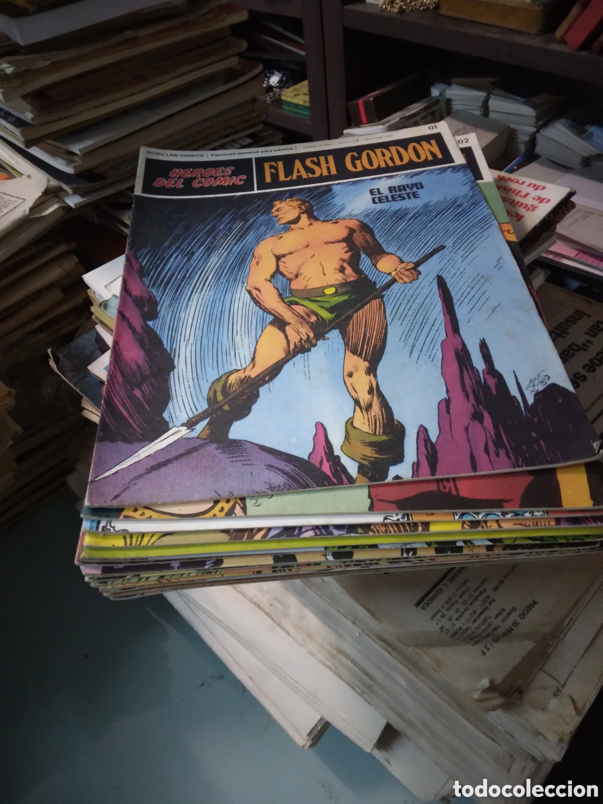 C&oacute;mics: Flash Gordon, Heroes del comic, BURULAN, 01 al 15 - Foto 1