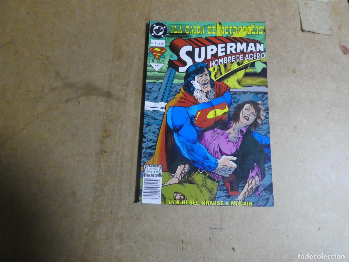 C&oacute;mics: superman, el hombre de acero n&ordm; 11 de la editorial vid - Foto 1