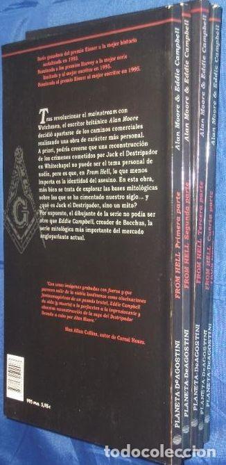 C&oacute;mics: FROM HELL (de ALAN MOORE & EDDIE CAMPBELL) - COLECCION COMPLETA EN 5 EJEMPLARES-IMPECABLES- - Foto 4