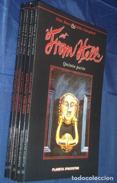 C&oacute;mics: FROM HELL (de ALAN MOORE & EDDIE CAMPBELL) - COLECCION COMPLETA EN 5 EJEMPLARES-IMPECABLES- - Foto 5