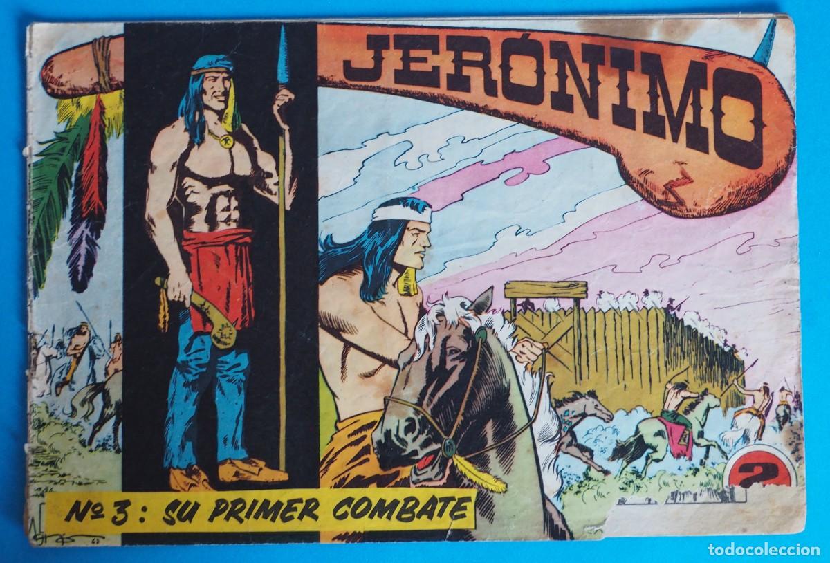 C&oacute;mics: REVISTA JUVENIL: JER&Oacute;NIMO .N&ordm; 3. SU PRIMER COMBATE. EDICIONES GALAOR - Foto 1