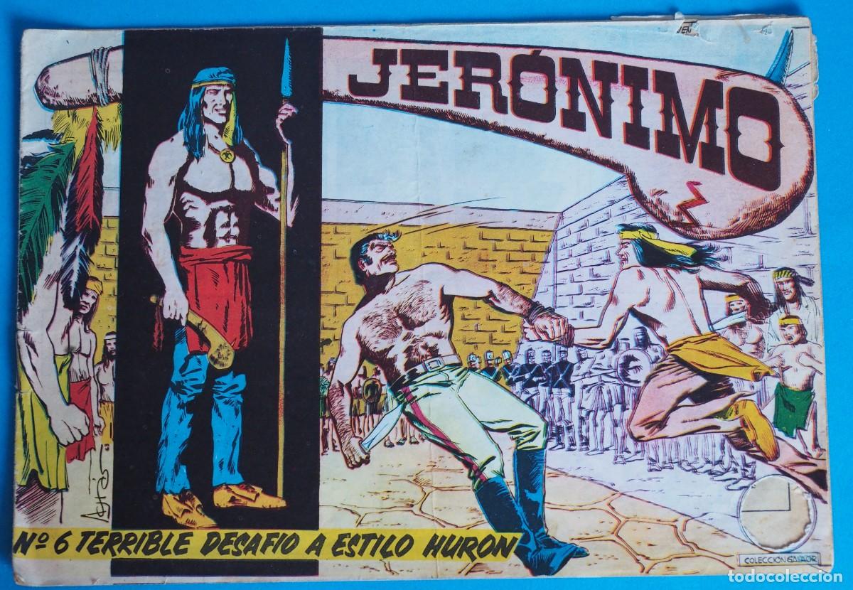 C&oacute;mics: REVISTA JUVENIL: JER&Oacute;NIMO .N&ordm; 6. TERRIBLE DESAFIO A ESTILO HURON. EDICIONES GALAOR - Foto 1