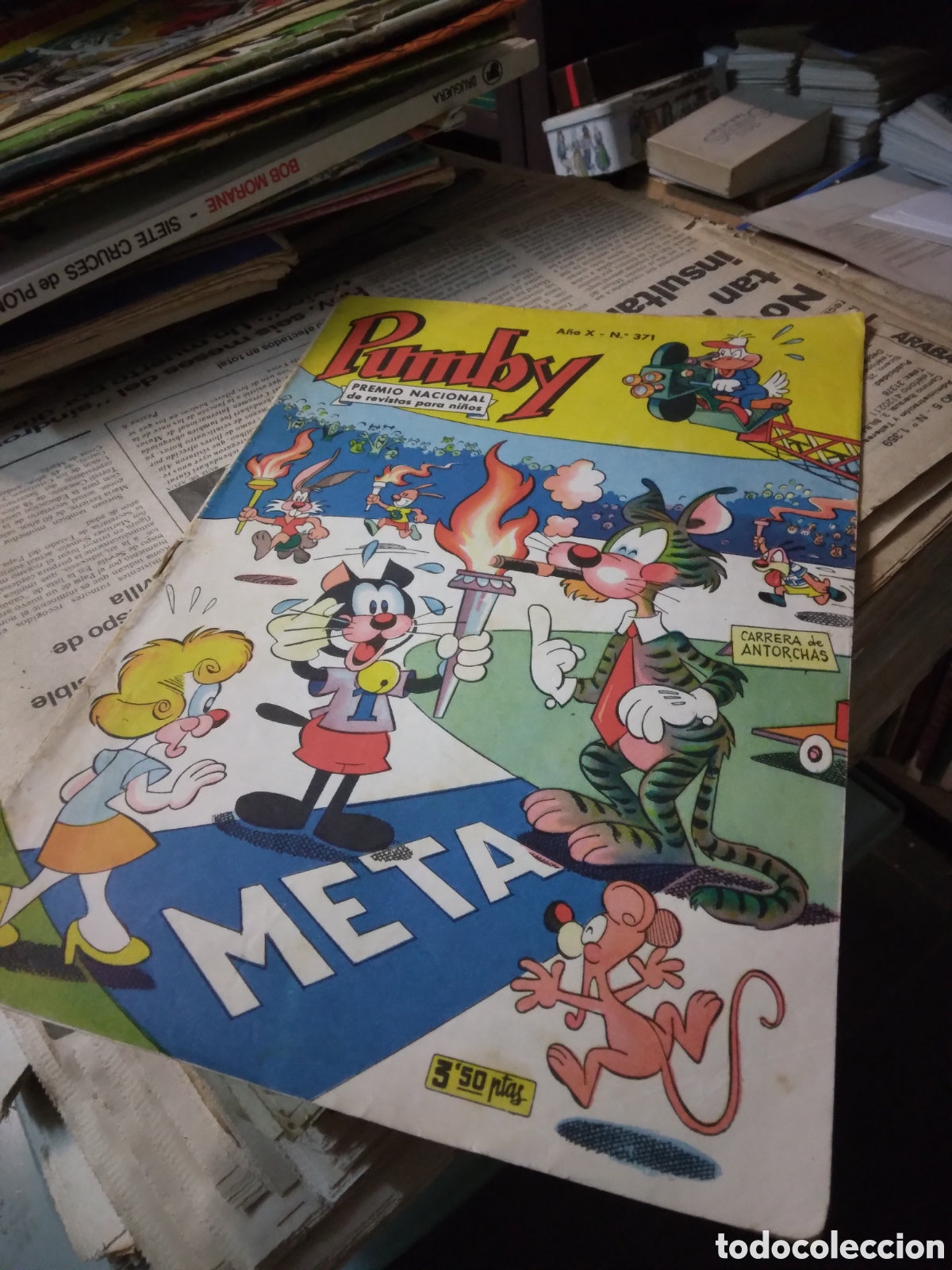 C&oacute;mics: Pumby, numero 371, 3,50 pesetas - Foto 1