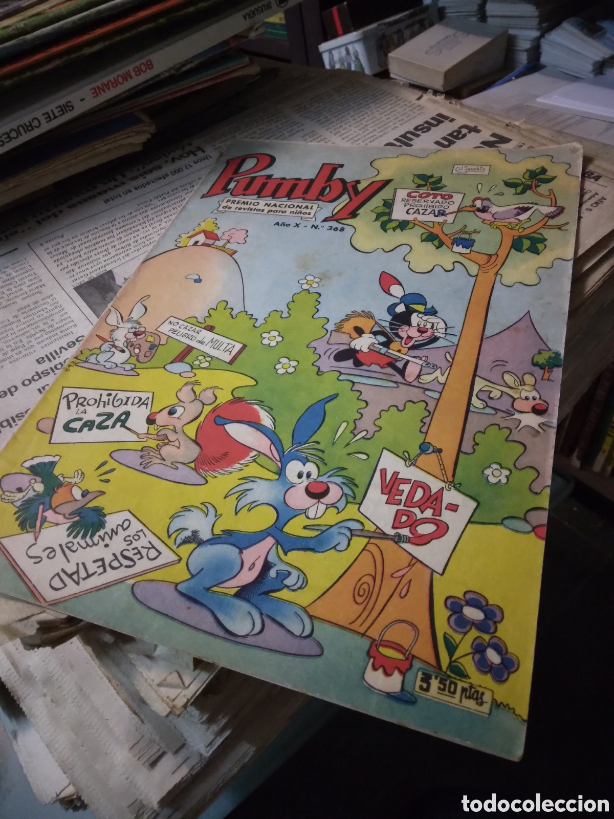 C&oacute;mics: Pumby, 3,50 pesetas, numero 368 - Foto 1