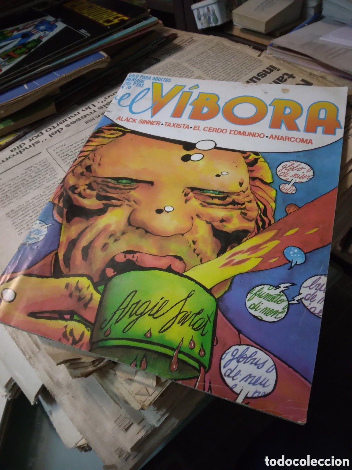 C&oacute;mics: El v&iacute;bora, 295 pesetas, numero 70 - Foto 1