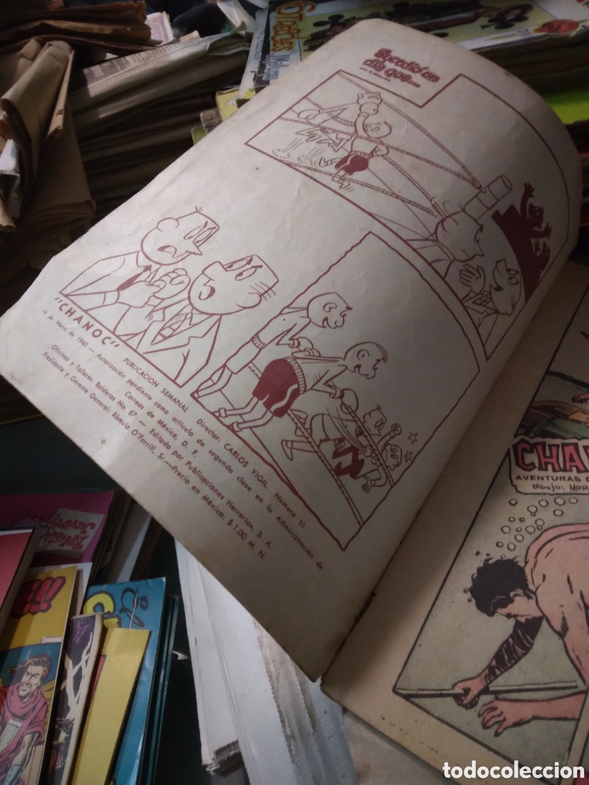 C&oacute;mics: Chanoc, 18 de marzo de 1960,Mexico , numero 23 - Foto 2