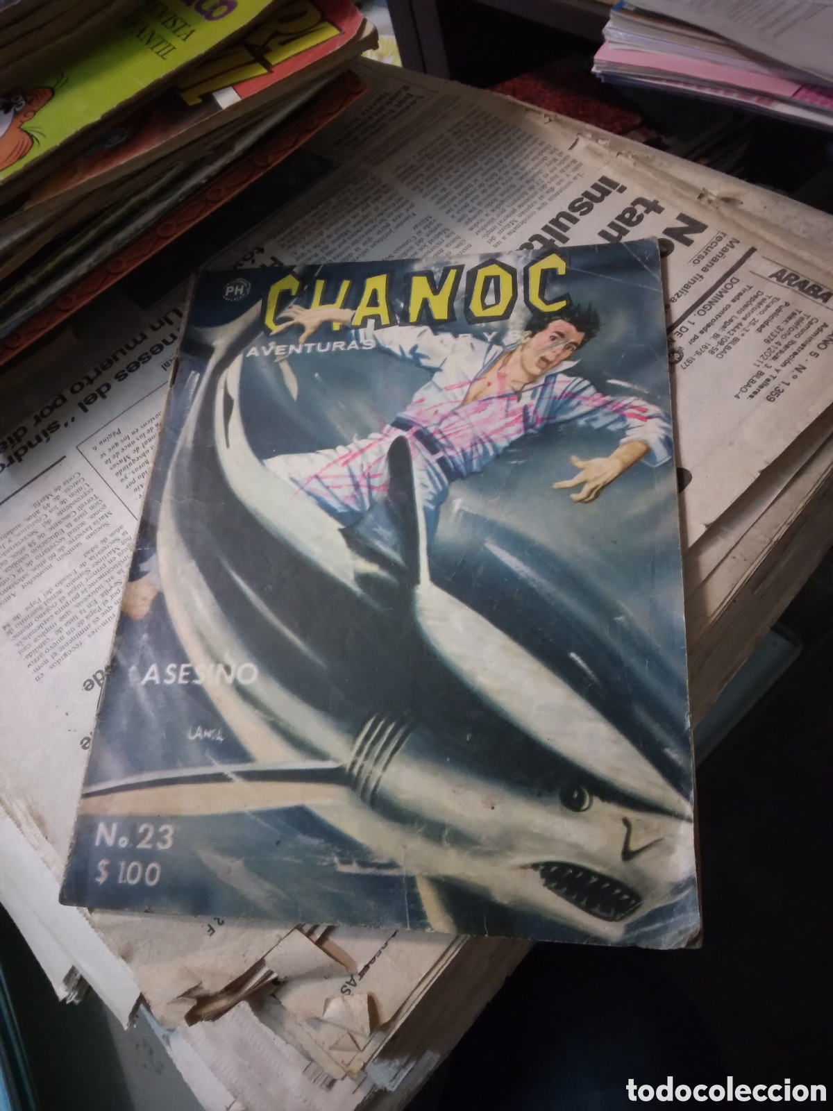 C&oacute;mics: Chanoc, 18 de marzo de 1960,Mexico , numero 23 - Foto 1