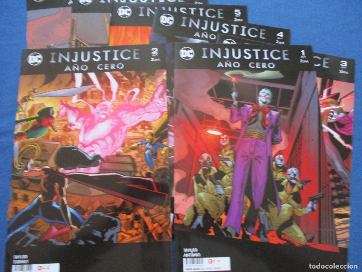 C&oacute;mics: DC / INJUSTICE A&Ntilde;O CERO &middot; SERIE LIMITADA 7 N&Uacute;MEROS COMPLETA - NUEVOS ECC