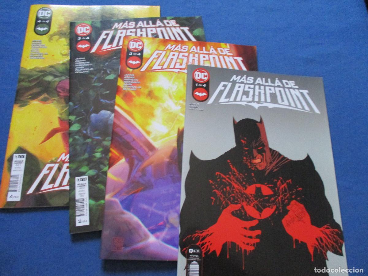 C&oacute;mics: DC / M&Aacute;S ALL&Aacute; DE FLASHPOINT &middot; SERIE LIMITADA 4 N&Uacute;MEROS COMPLETA - NUEVOS ECC