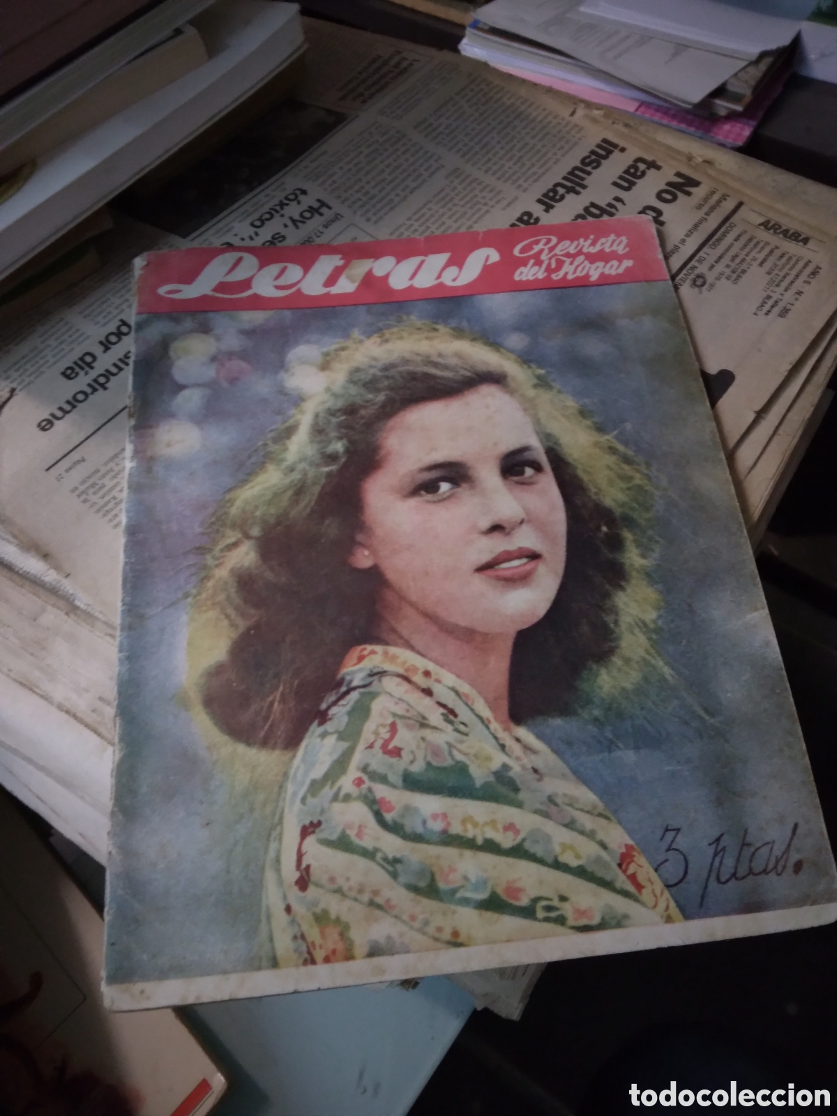 C&oacute;mics: Letras , 3 pesetas,numero 59, junio 1942 - Foto 1