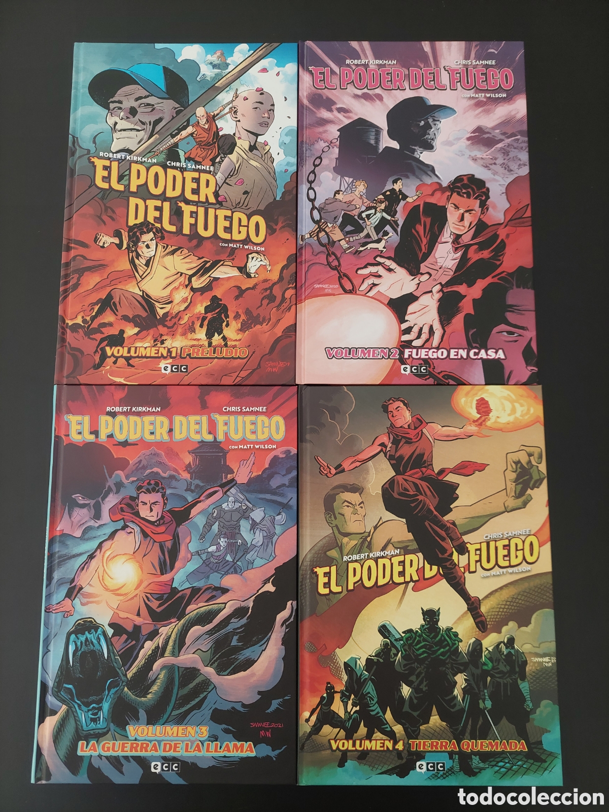 C&oacute;mics: EL PODER DEL FUEGO. ROBERT KIRKMAN. 1 AL 4 - Foto 1