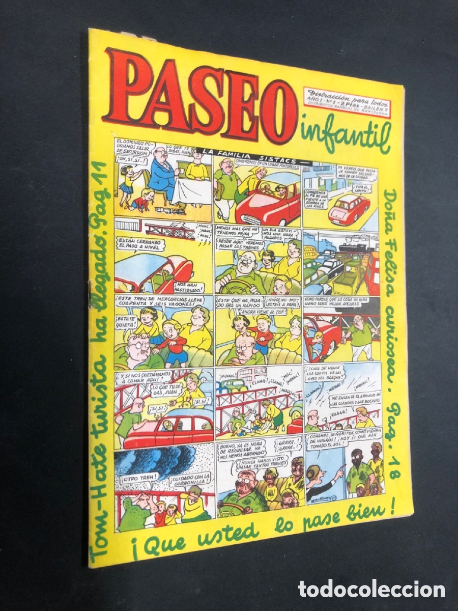 C&oacute;mics: COMIC PASEO INFANTIL N&ordm;1 DE LA COLECCION EDITORIAL EDICIONES GENERALES - Foto 1