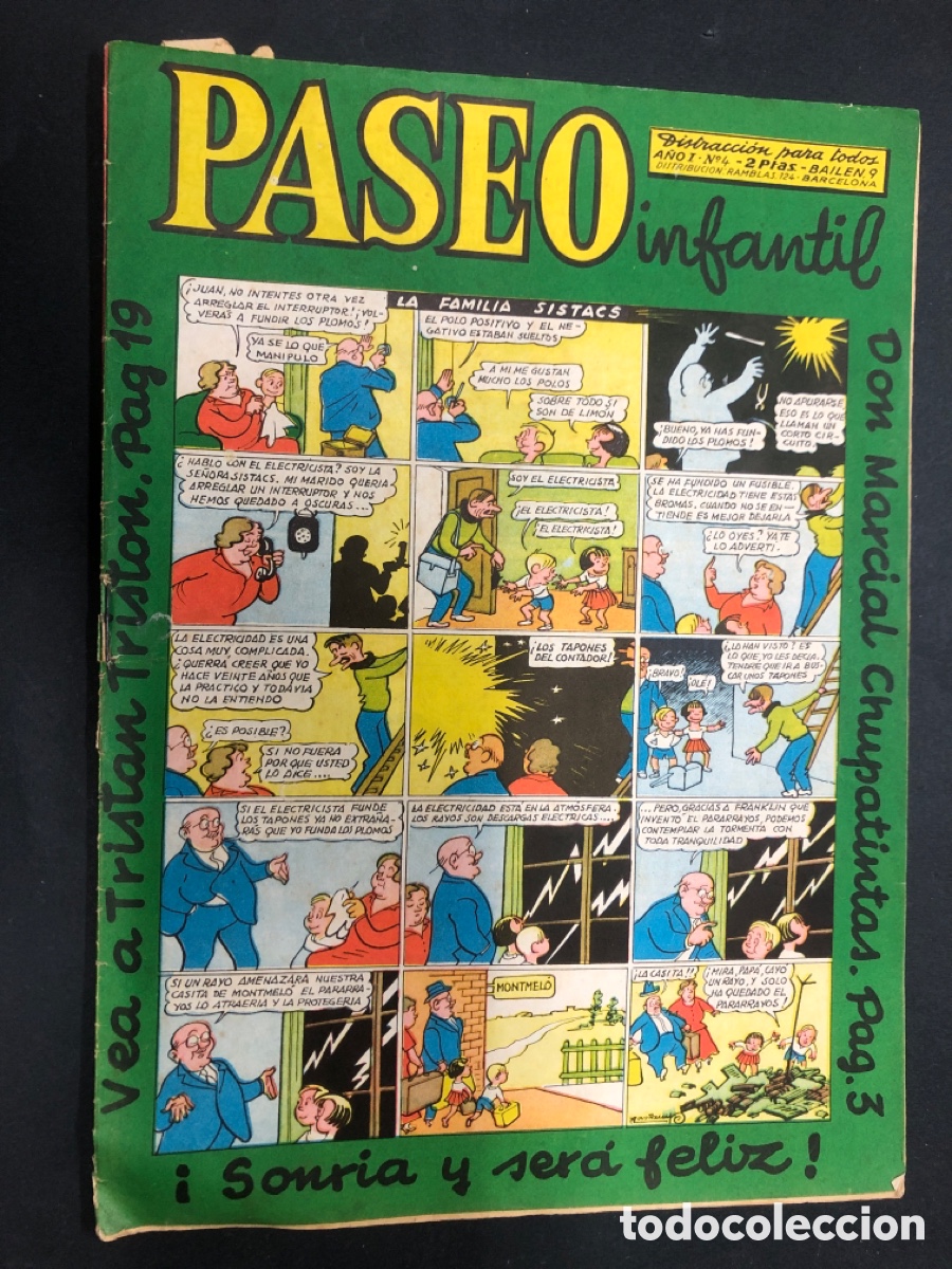 C&oacute;mics: COMIC PASEO INFANTIL N&ordm;4 EDITORIAL EDICIONES GENERALES - Foto 1