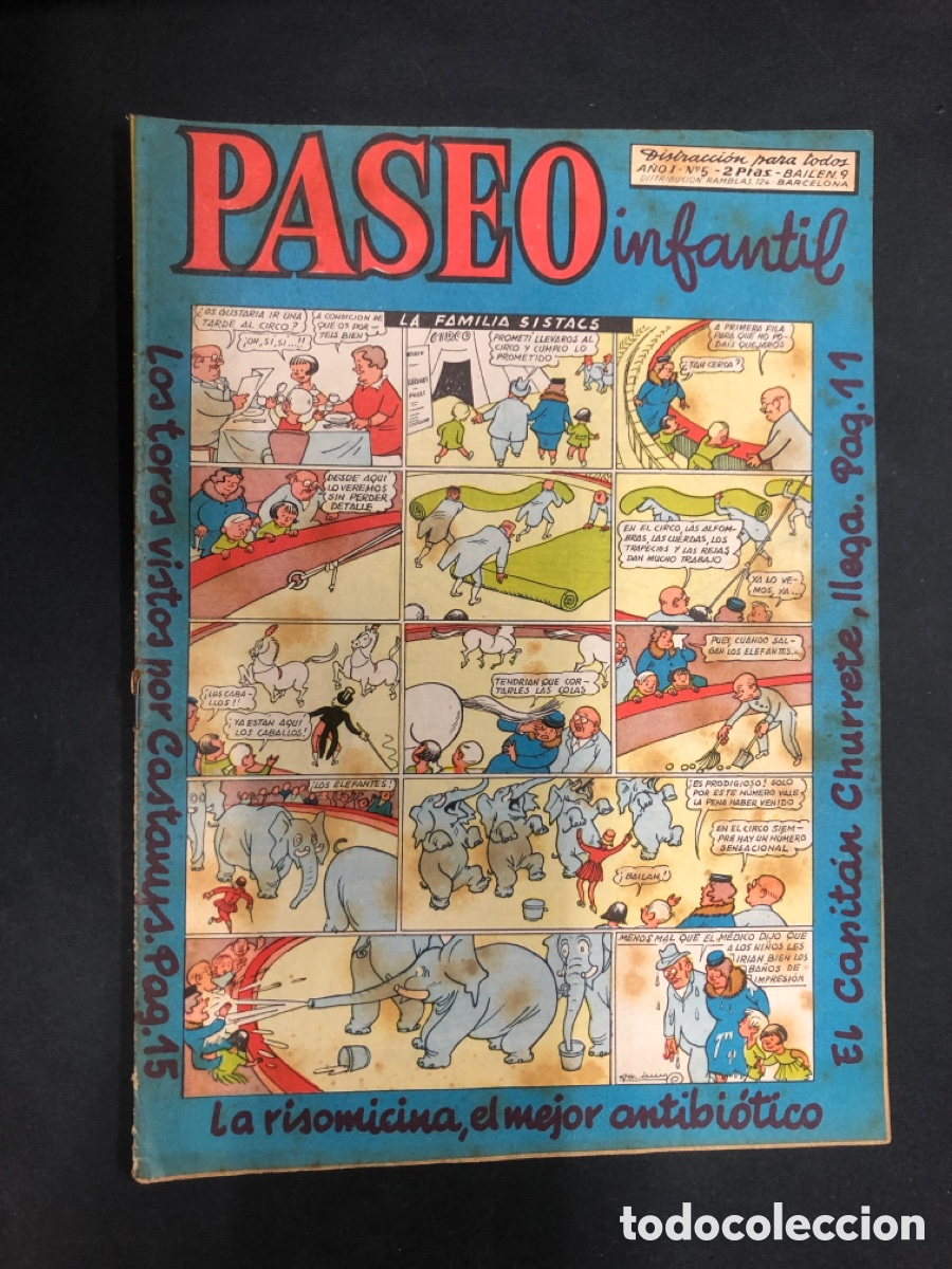 C&oacute;mics: COMIC PASEO INFANTIL N&ordm;5 EDITORIAL EDICIONES GENERALES - Foto 1
