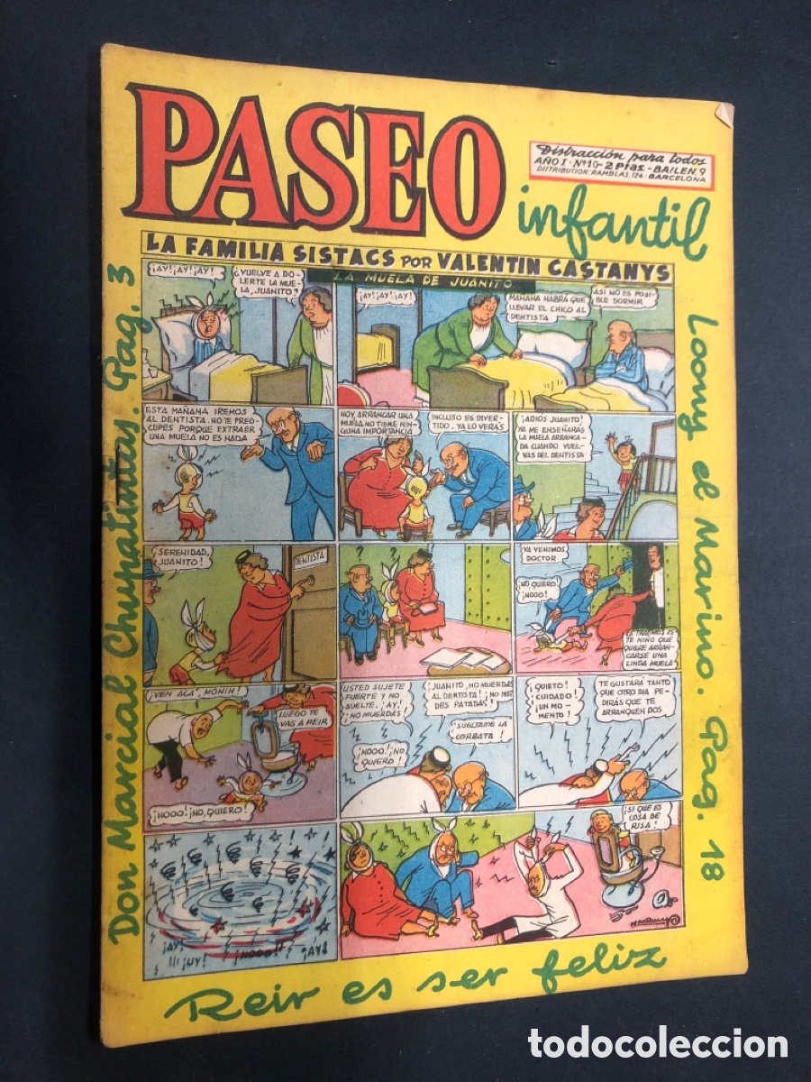 C&oacute;mics: COMIC PASEO INFANTIL N&ordm;10 EDITORIAL EDICIONES GENERALES - Foto 1
