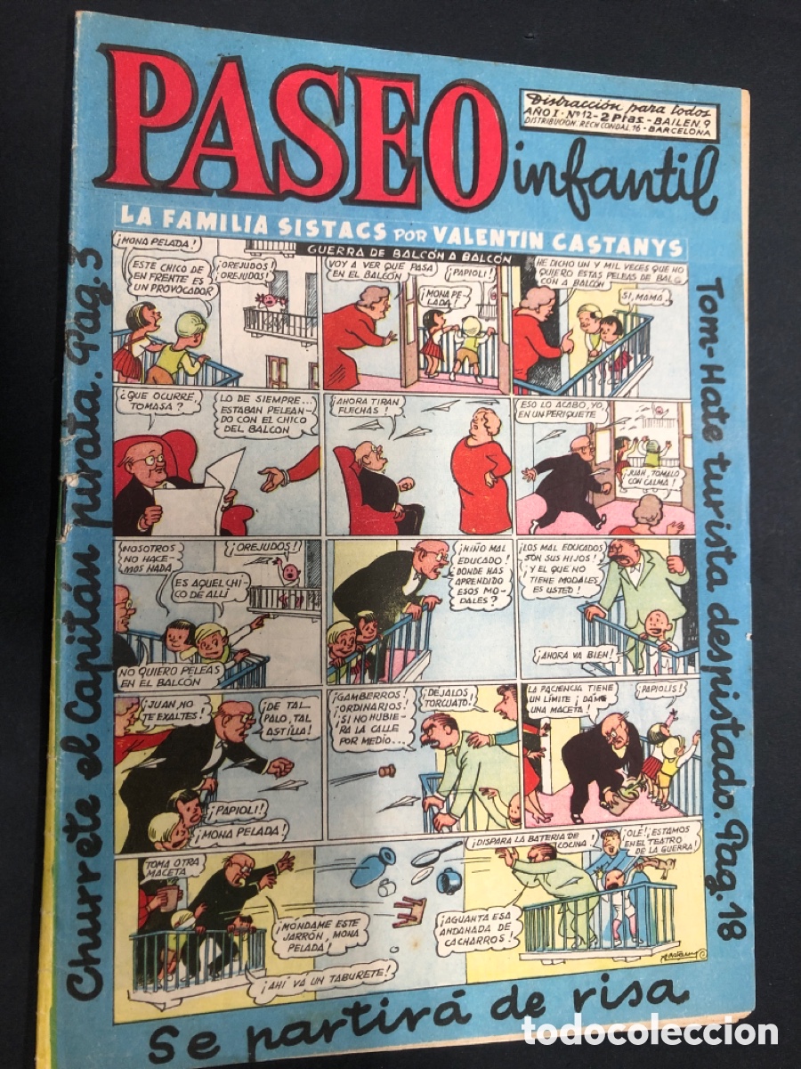 C&oacute;mics: COMIC PASEO INFANTIL N&ordm;12 EDITORIAL EDICIONES GENERALES - Foto 1