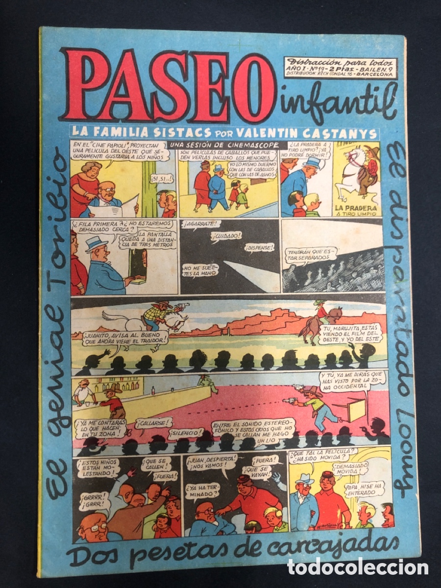 C&oacute;mics: COMIC PASEO INFANTIL N&ordm; 19 EDITORIAL EDICIONES GENERALES - Foto 1