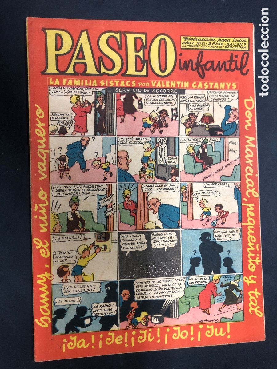 C&oacute;mics: COMIC PASEO INFANTIL N&ordm; 22 EDITORIAL EDICIONES GENERALES - Foto 1