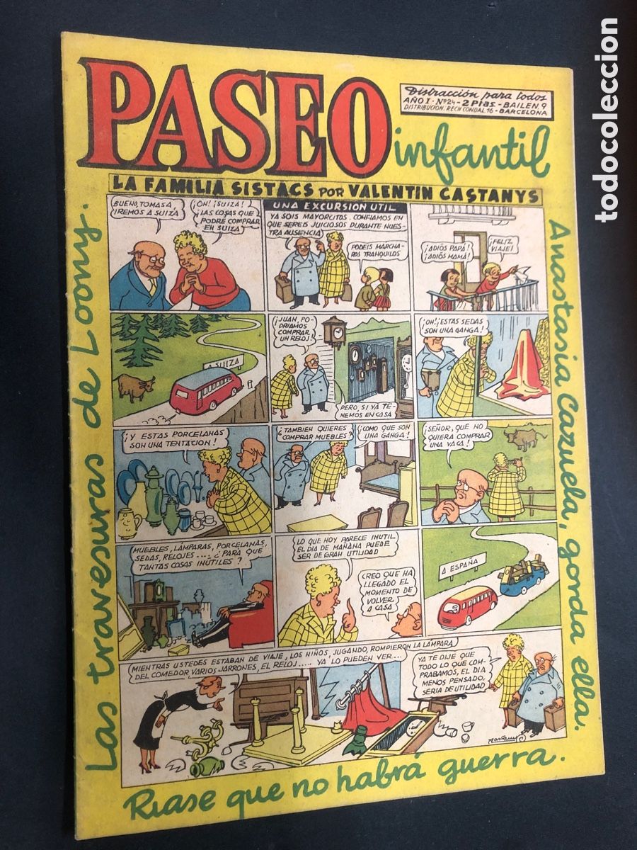 C&oacute;mics: COMIC PASEO INFANTIL N&ordm; 24 EDITORIAL EDICIONES GENERALES - Foto 1