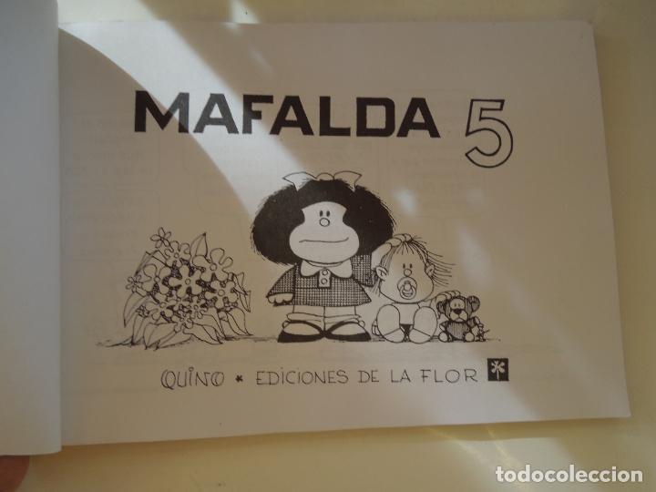 C&oacute;mics: MAFALDA - 5 - QUINO - EDITORIAL DE LA FLOR. - Foto 3