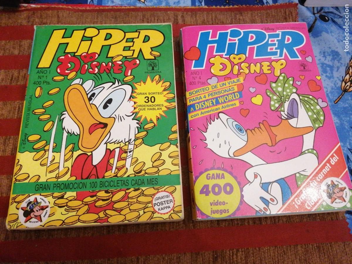 C&oacute;mics: Hiper Disney - n&uacute;meros 1 y 4- primavera - Foto 1