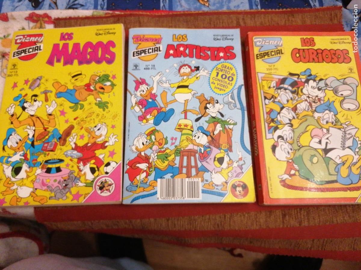 C&oacute;mics: Los magos-los curiosos - los artistas-disney especial