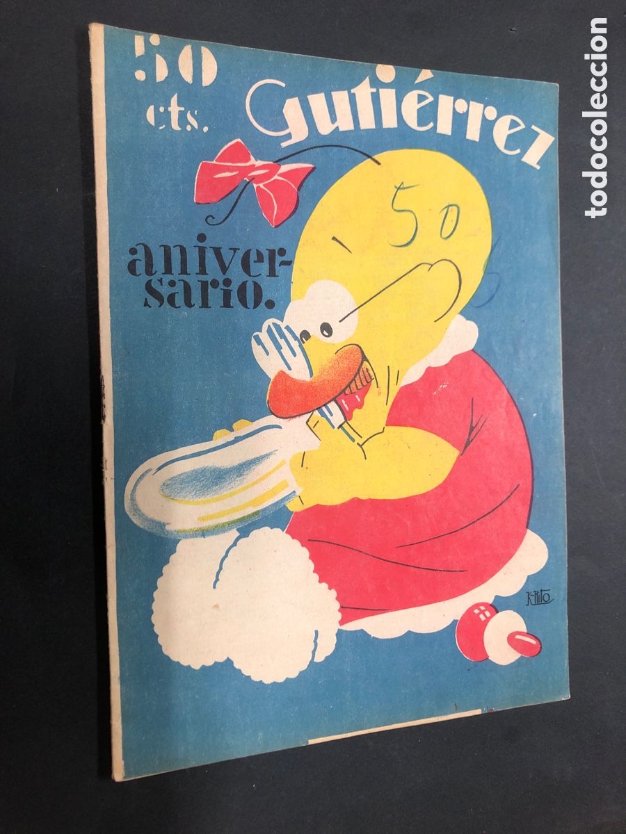 C&oacute;mics: COMIC GUTIERREZ N&ordm; 50 EDITORIAL RIVADENEYRA - Foto 1