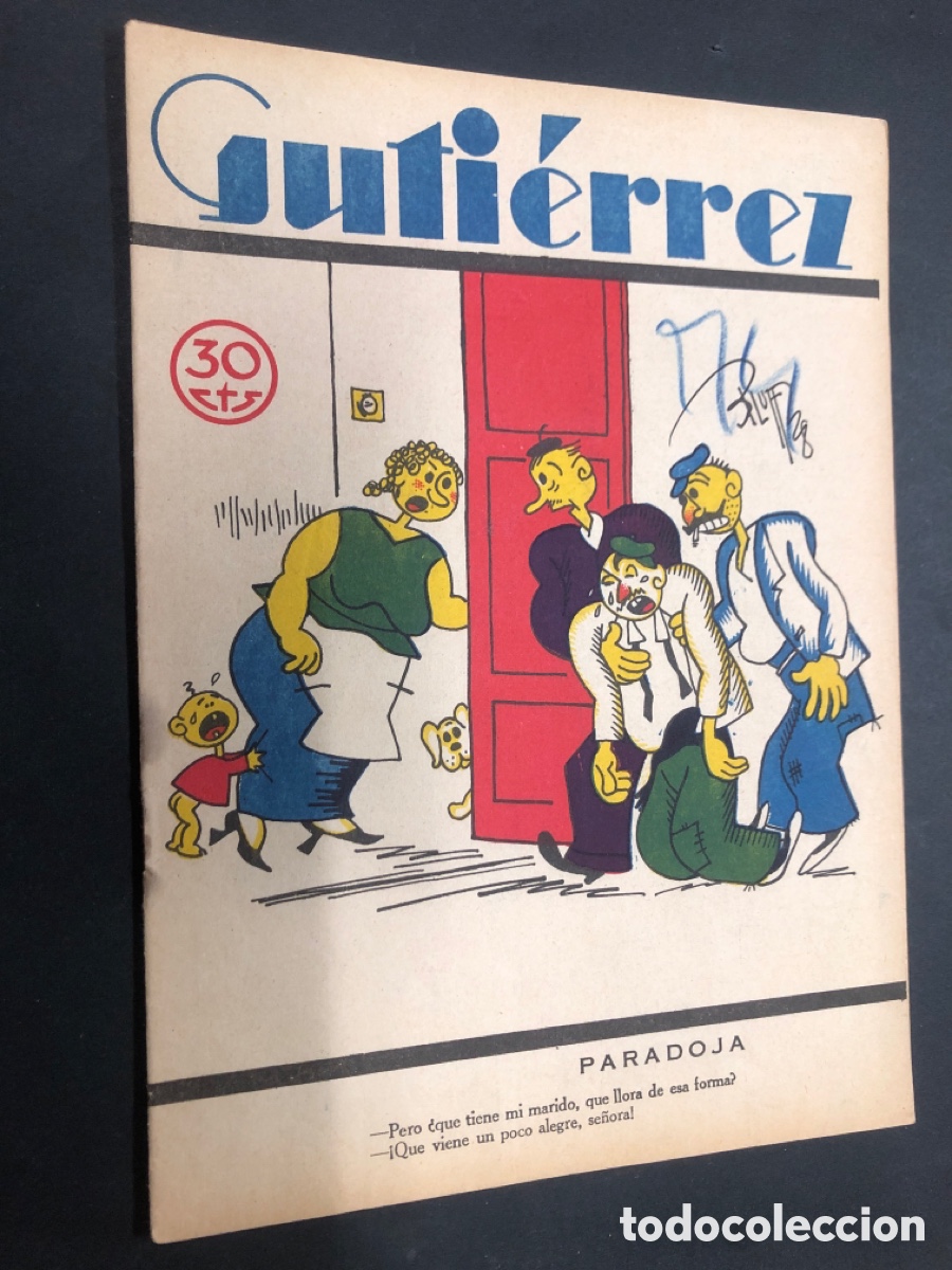 C&oacute;mics: COMIC GUTIERREZ N&ordm; 74 EDITORIAL RIVADENEYRA - Foto 1