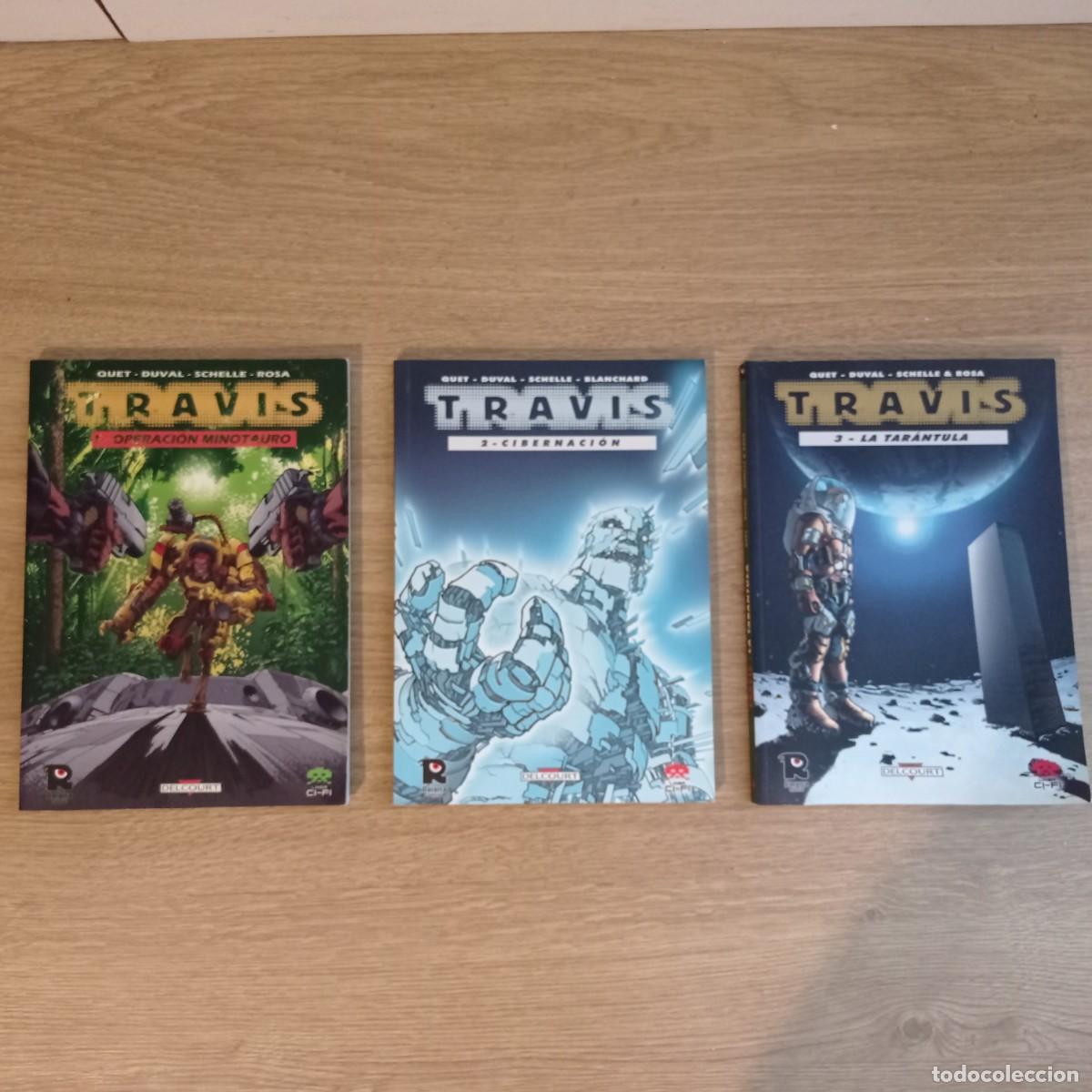 C&oacute;mics: COLECCION TRAVIS COMPLETA. TOMOS 1, 2 y 3. RECERCA - Foto 1