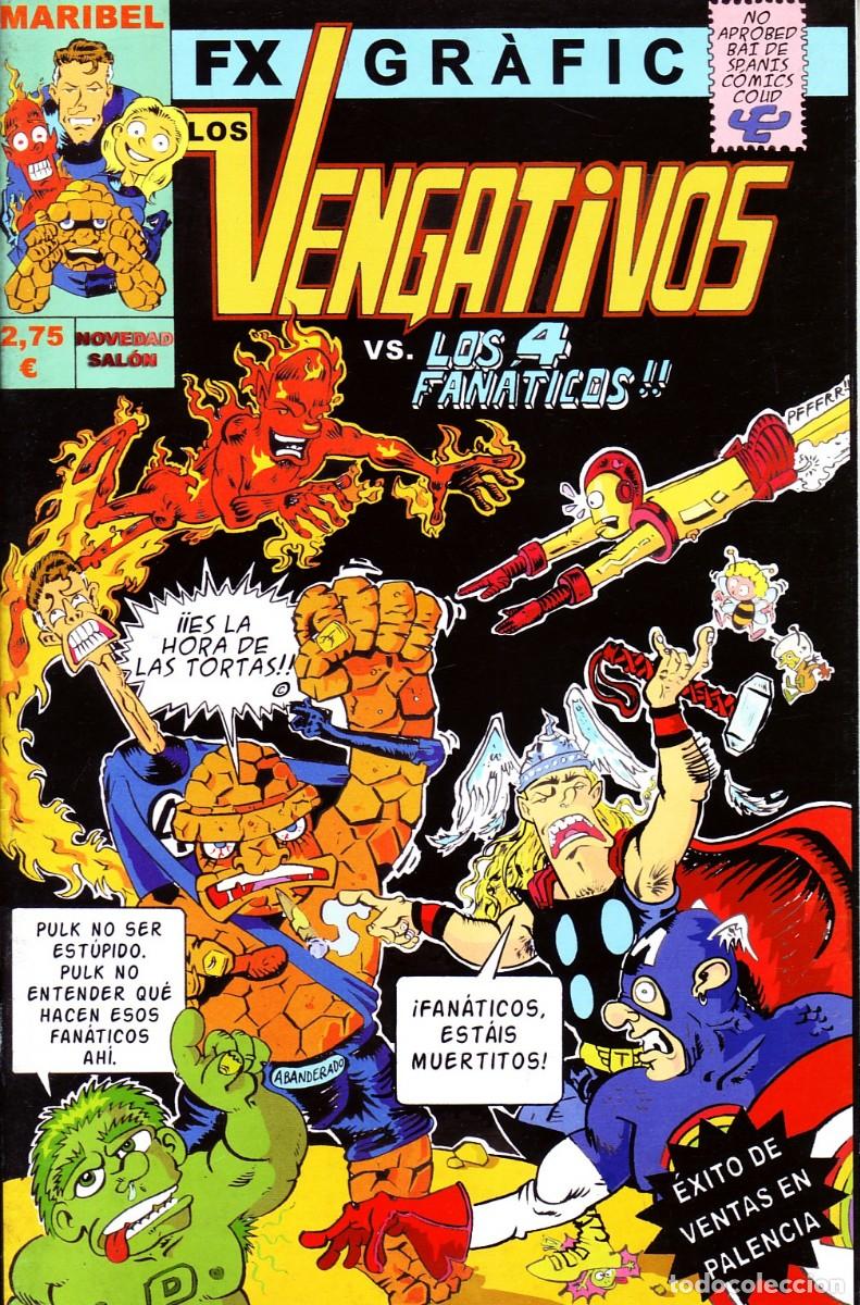 C&oacute;mics: LOS VENGATIVOS VS LOS 4 FANTASTICOS. COMIC-936 - Foto 1