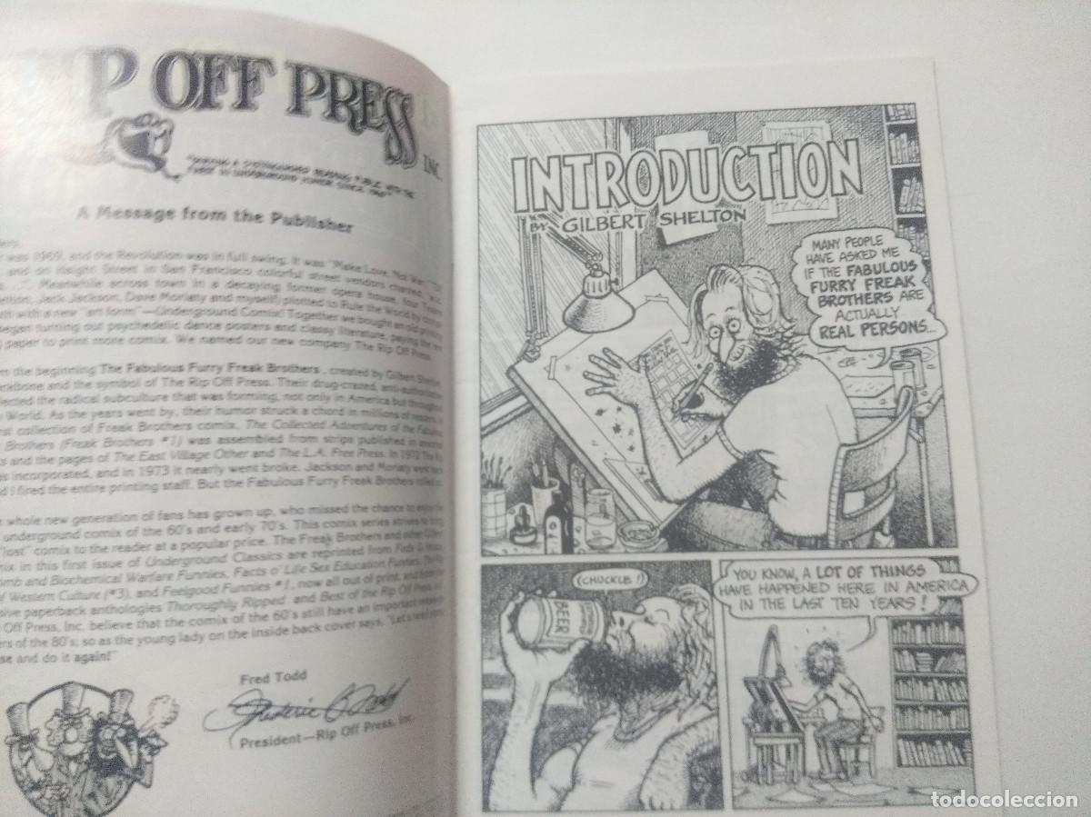 C&oacute;mics: RIP OFF PRESS INC. PRESENTS UNDERGROUND CLASSICS N&ordm;1/FREAK BROTHERS. - Foto 3