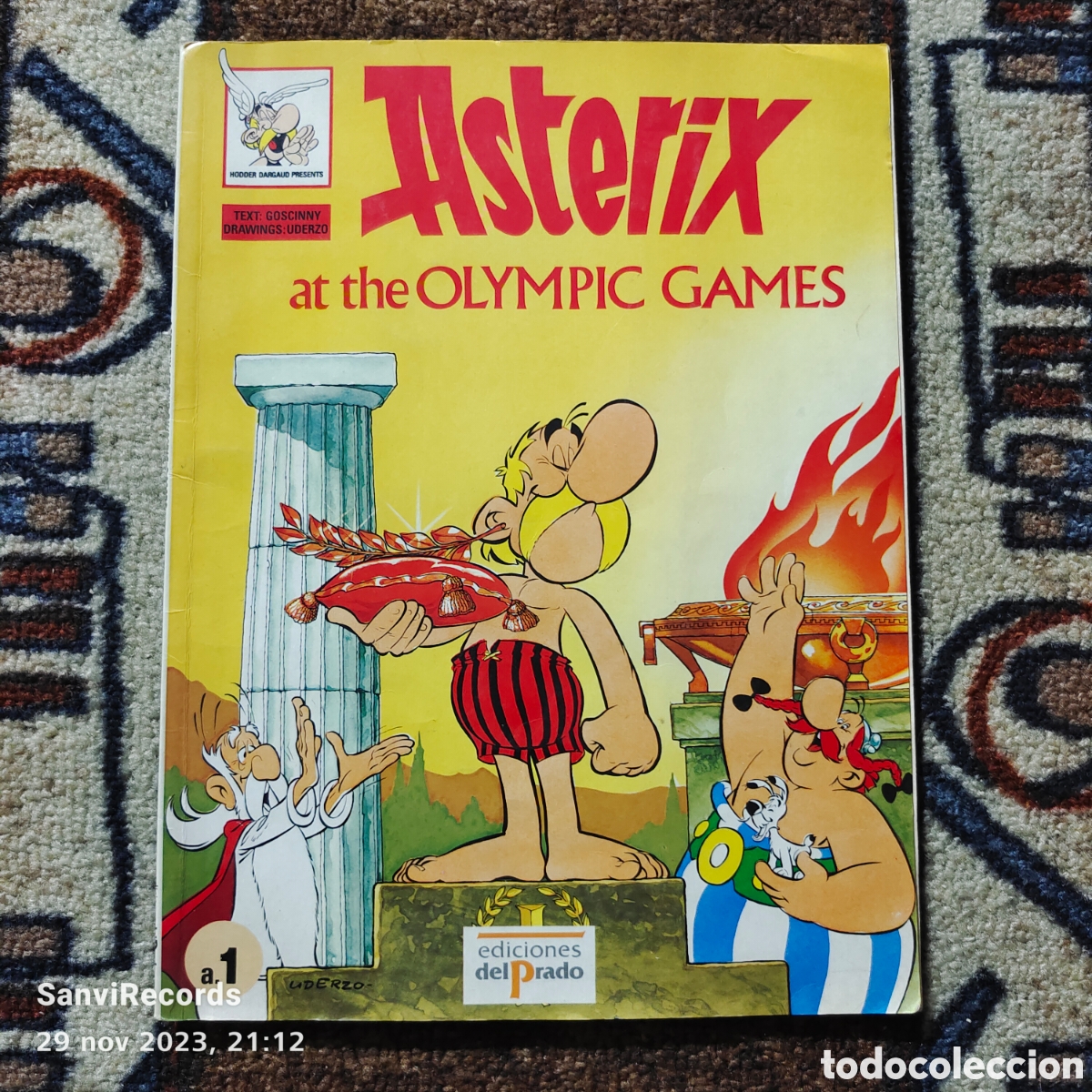 C&oacute;mics: ASTERIX AT THE OLYMPIC GAMES (AVANCE SU INGL&Eacute;S CON ASTERIX) (EDICIONES DEL PRADO) - Foto 1