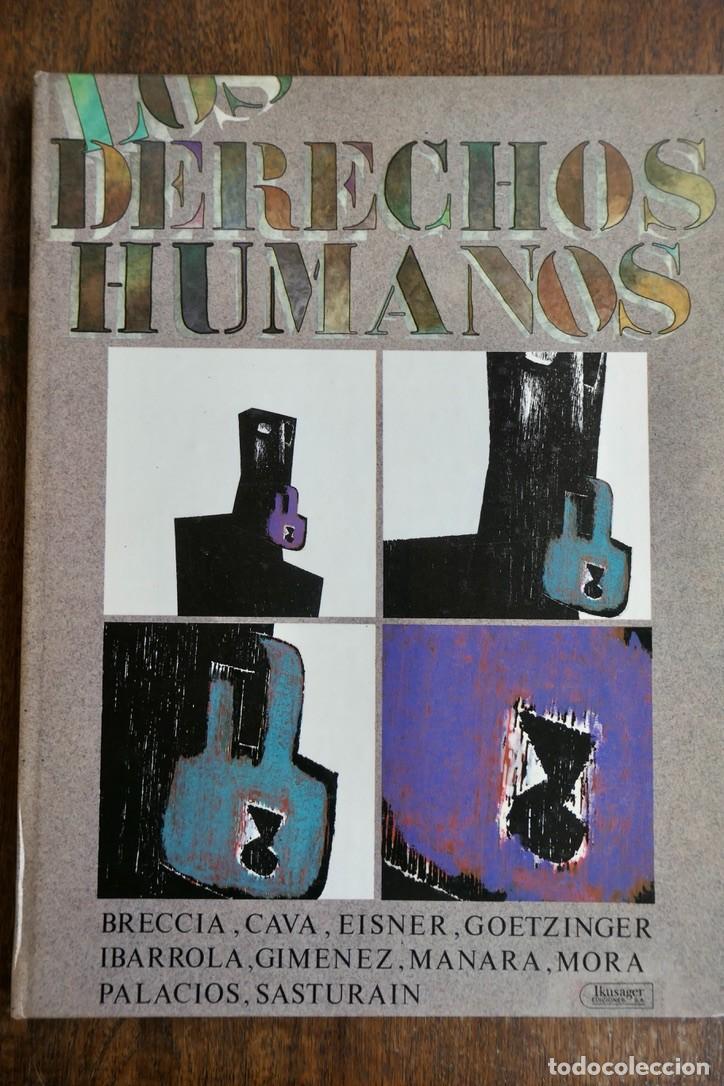C&oacute;mics: LOS DERECHOS HUMANOS - EDICIONES IKUSAGER-BRECCIA,CAVA,EISNER,GOETZINGER,IBARROLA... - Foto 1