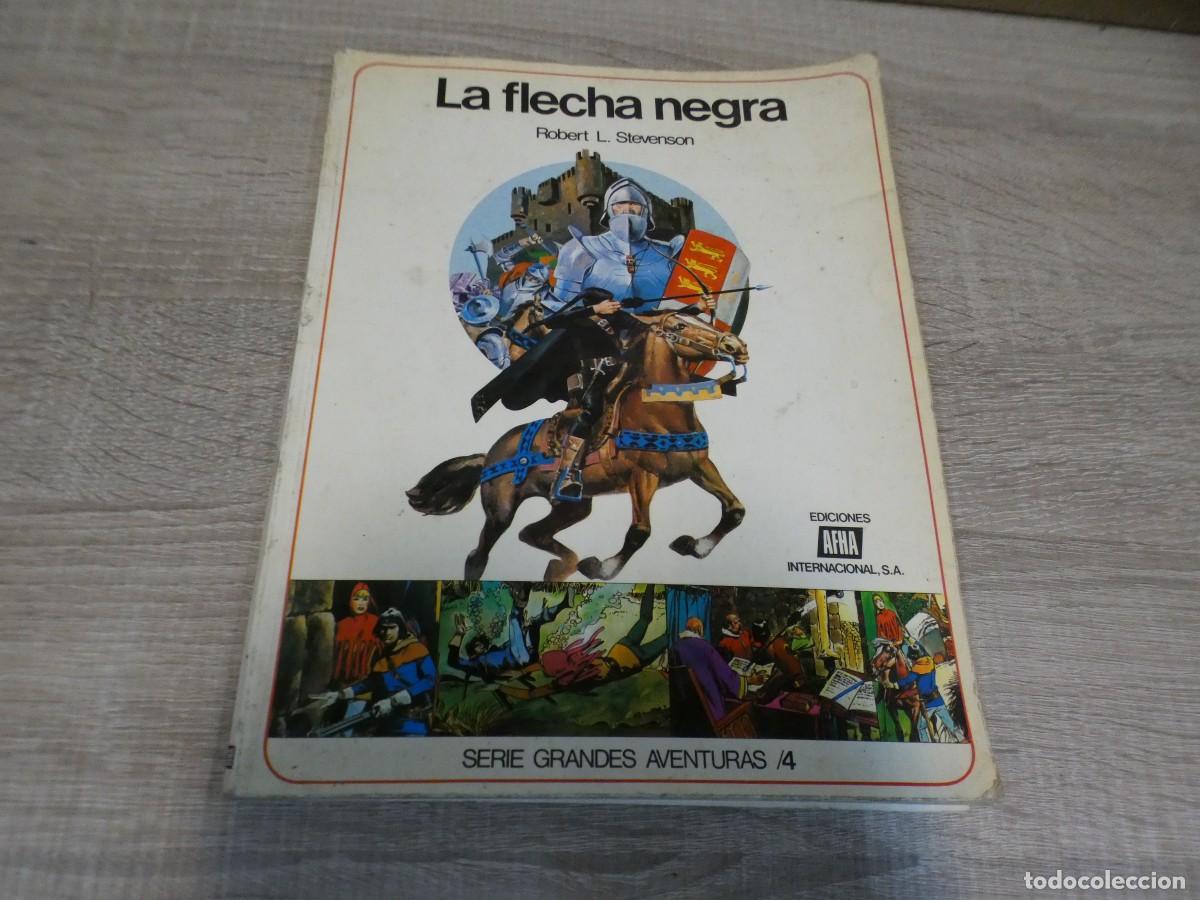 C&oacute;mics: ARKANSAS1980 COMIC SPAIN ESTADO DECENTE LA FLECHA NEGRA NUM 4 - Foto 1