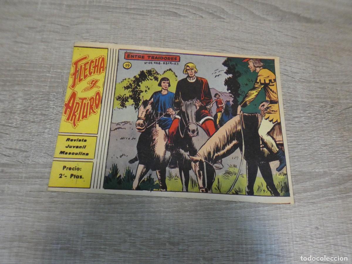 C&oacute;mics: ARKANSAS1980 COMIC SPAIN ESTADO DECENTE FLECHA Y ARTURO NUM 9 - Foto 1