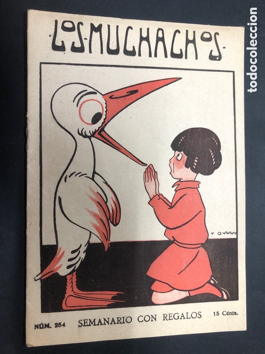 C&oacute;mics: COMIC SEMARIO LOS MUCHACHOS N&ordm; 254 MADRID 1919 - Foto 1