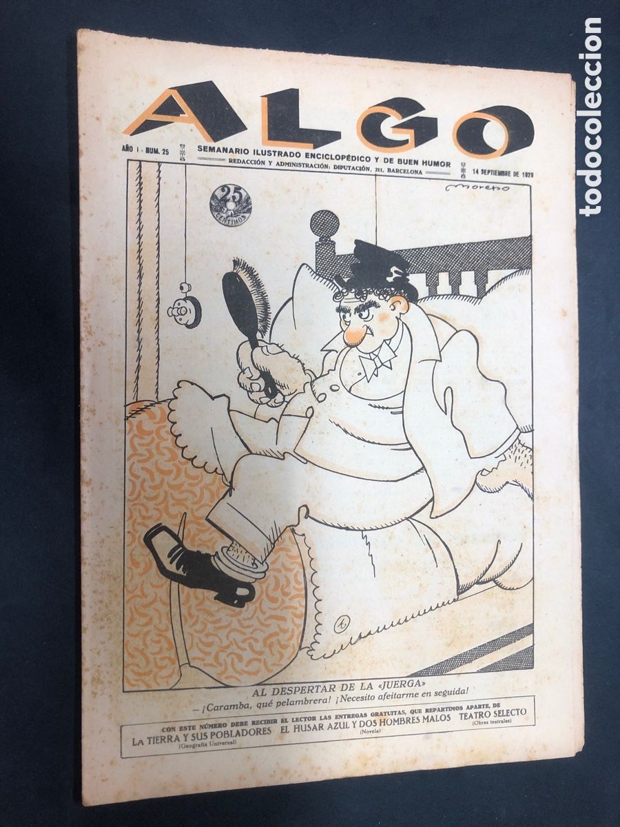 C&oacute;mics: COMIC SEMARIO ALGO N&ordm; 25 EDITORIAL GENERAL DE PUBLICACIONES - Foto 1