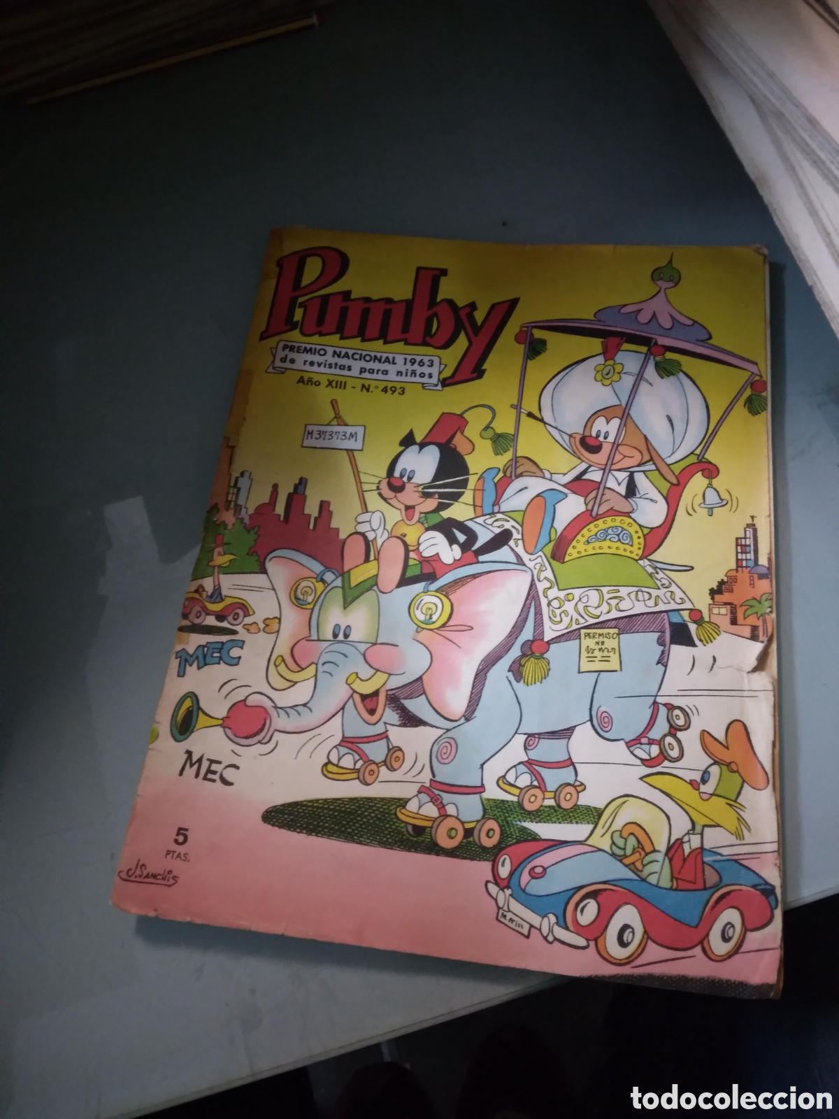 C&oacute;mics: Pumby, a&ntilde;o XIII, numero 493 - Foto 1