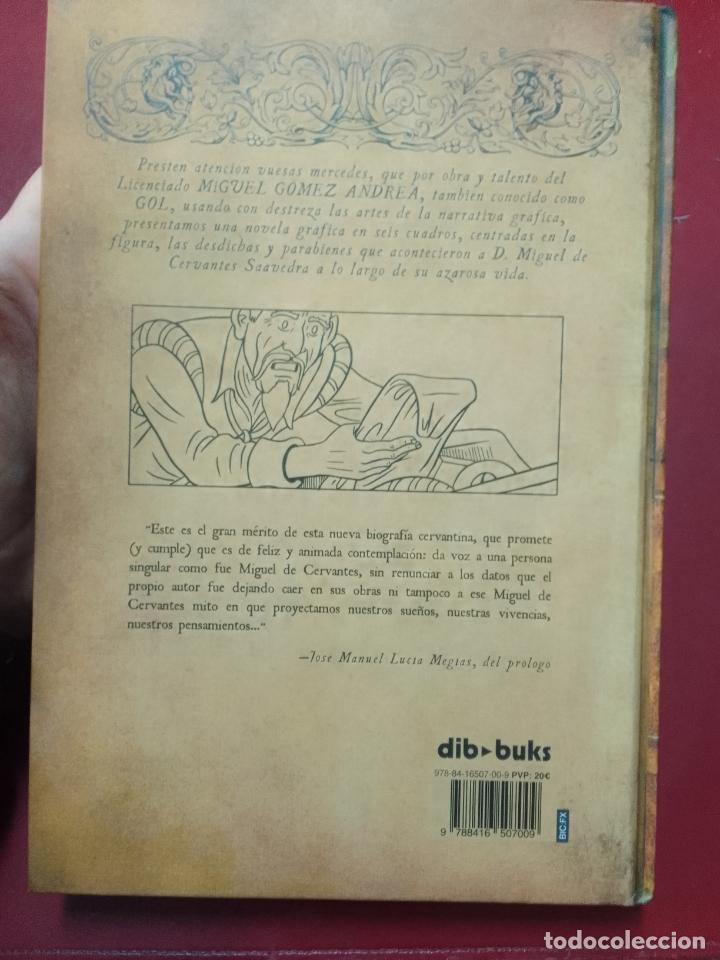 C&oacute;mics: Gol: Cervantes. La enso&ntilde;aci&oacute;n del genio (Dibbuks. 2015) - Foto 2