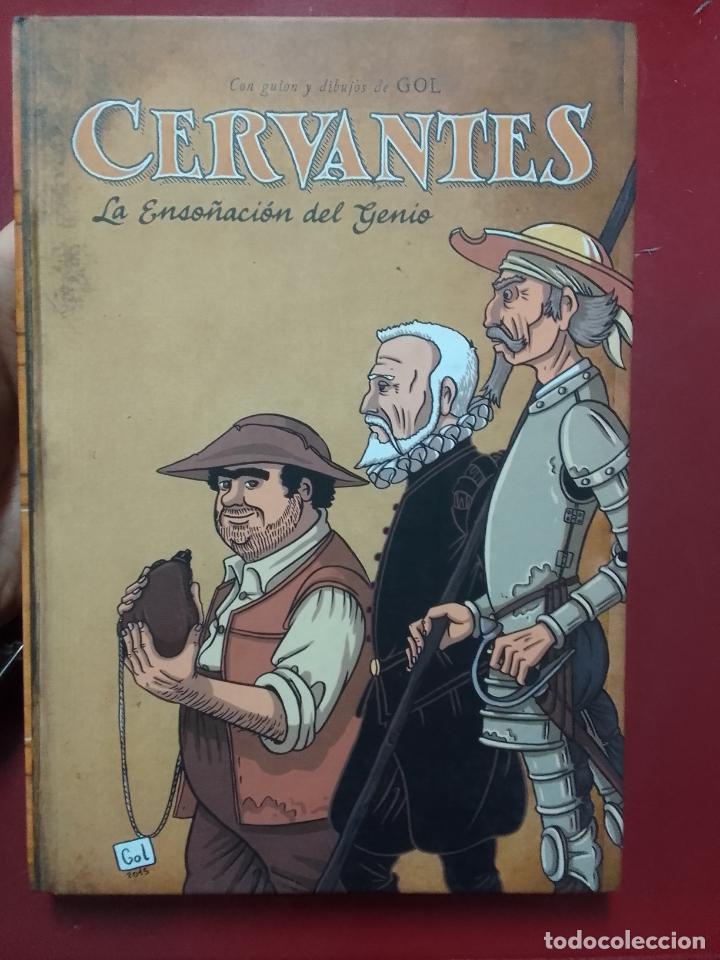 C&oacute;mics: Gol: Cervantes. La enso&ntilde;aci&oacute;n del genio (Dibbuks. 2015) - Foto 1