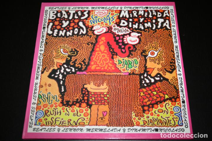 C&oacute;mics: comic ilustraci&oacute;n beatles y lennon mermelada y dinamita - ver fotos - ediones casset 1992