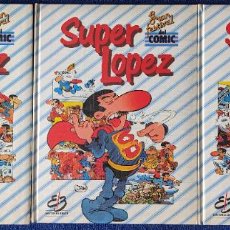 Cómics: SUPER LOPEZ - TOMO 1, 2 Y 3 - GRAN FESTIVAL DEL COMIC - EDICIONES BRUCK (1988)