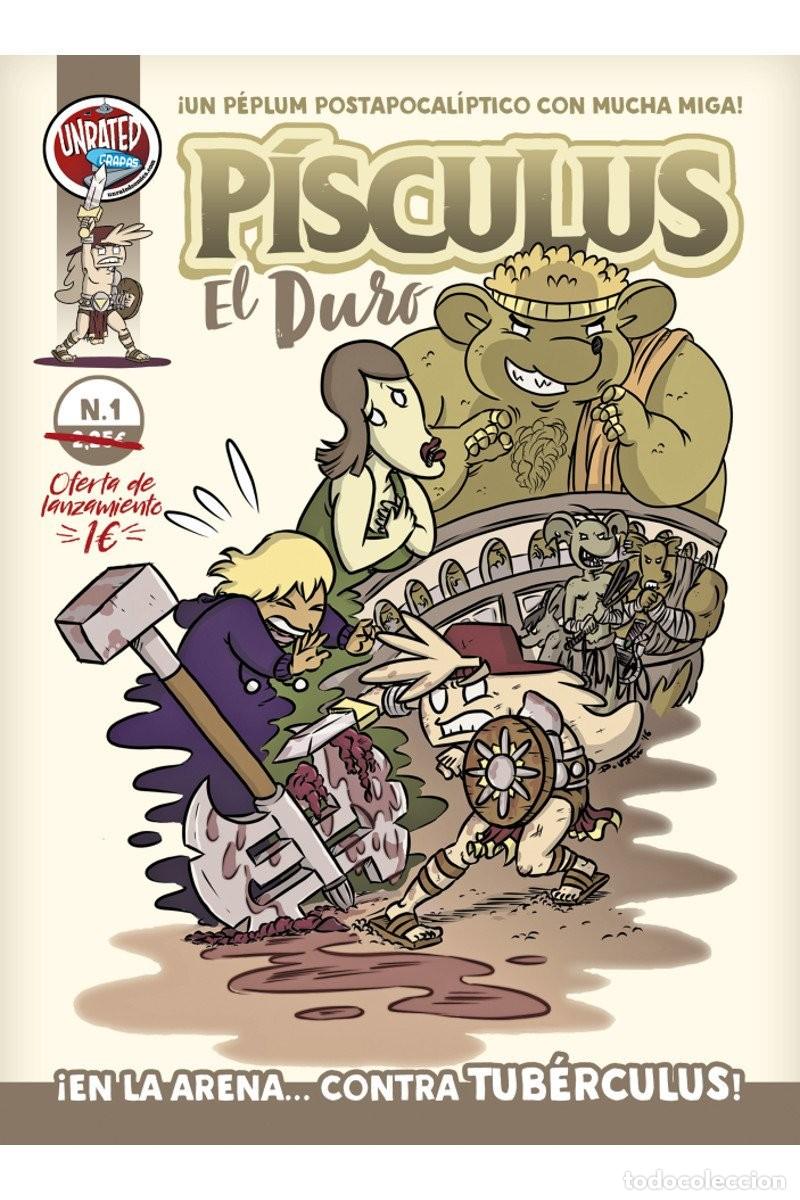 C&oacute;mics: Comic Pisculus el duro numero 1 Unrated grapas nuevo - Foto 1