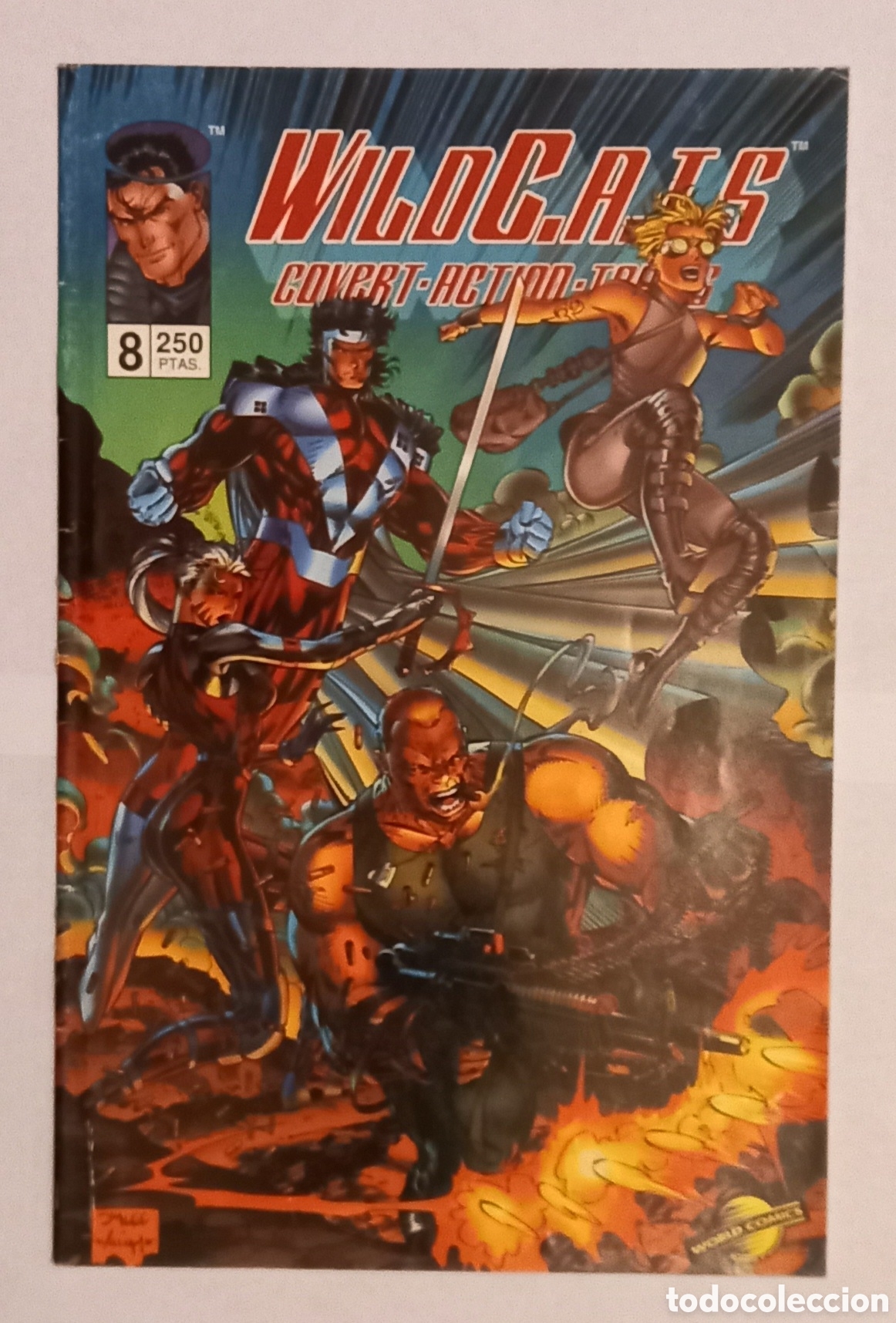 C&oacute;mics: Comic vintage WILDC.A.T.s # 8 - Agosto de 1995