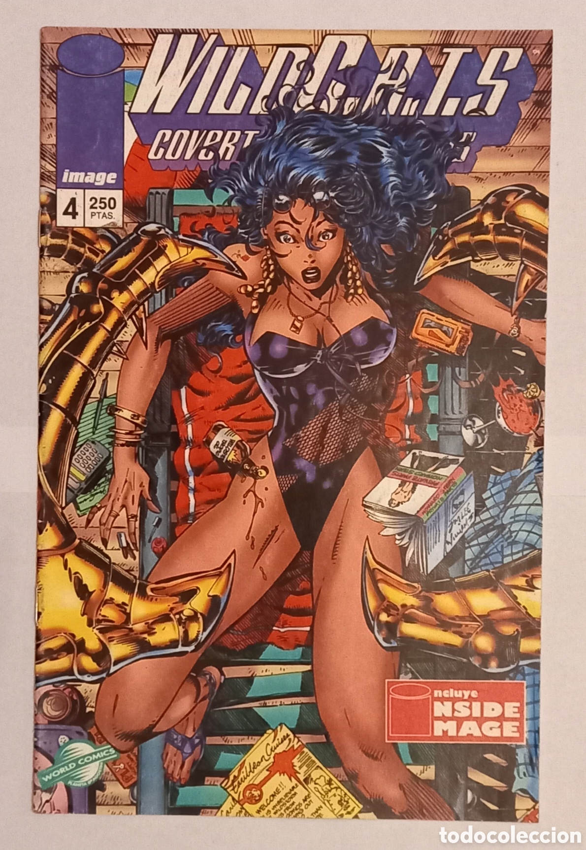 C&oacute;mics: Comic vintage WILDC.A.T.s # 4 - Abril de 1995