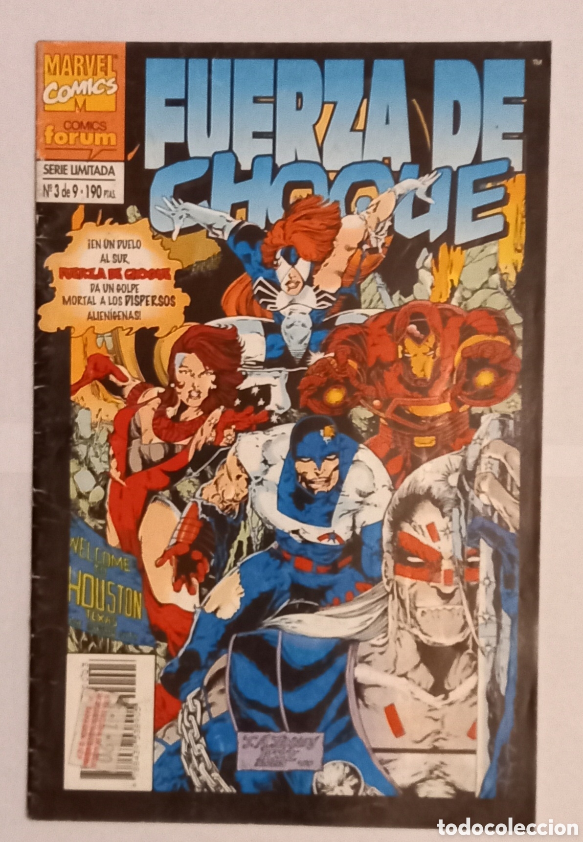 C&oacute;mics: Comic vintage Fuerza de Choque # 3 - Foto 1