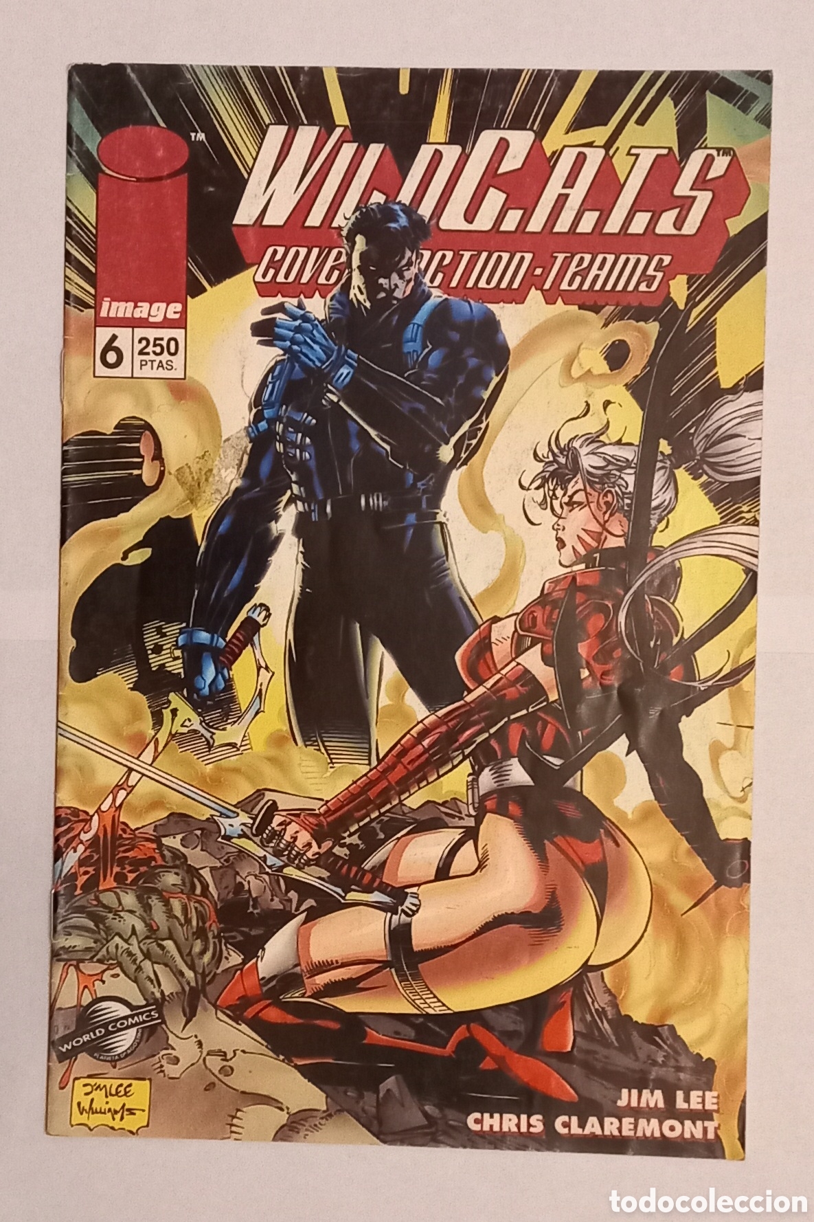 C&oacute;mics: Comic vintage WILDC.A.T.s # 6 - Junio de 1995