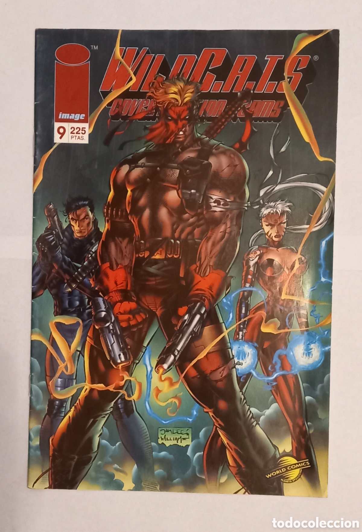C&oacute;mics: Comic vintage WILDC.A.T.s # 9 - Septiembre de 1995