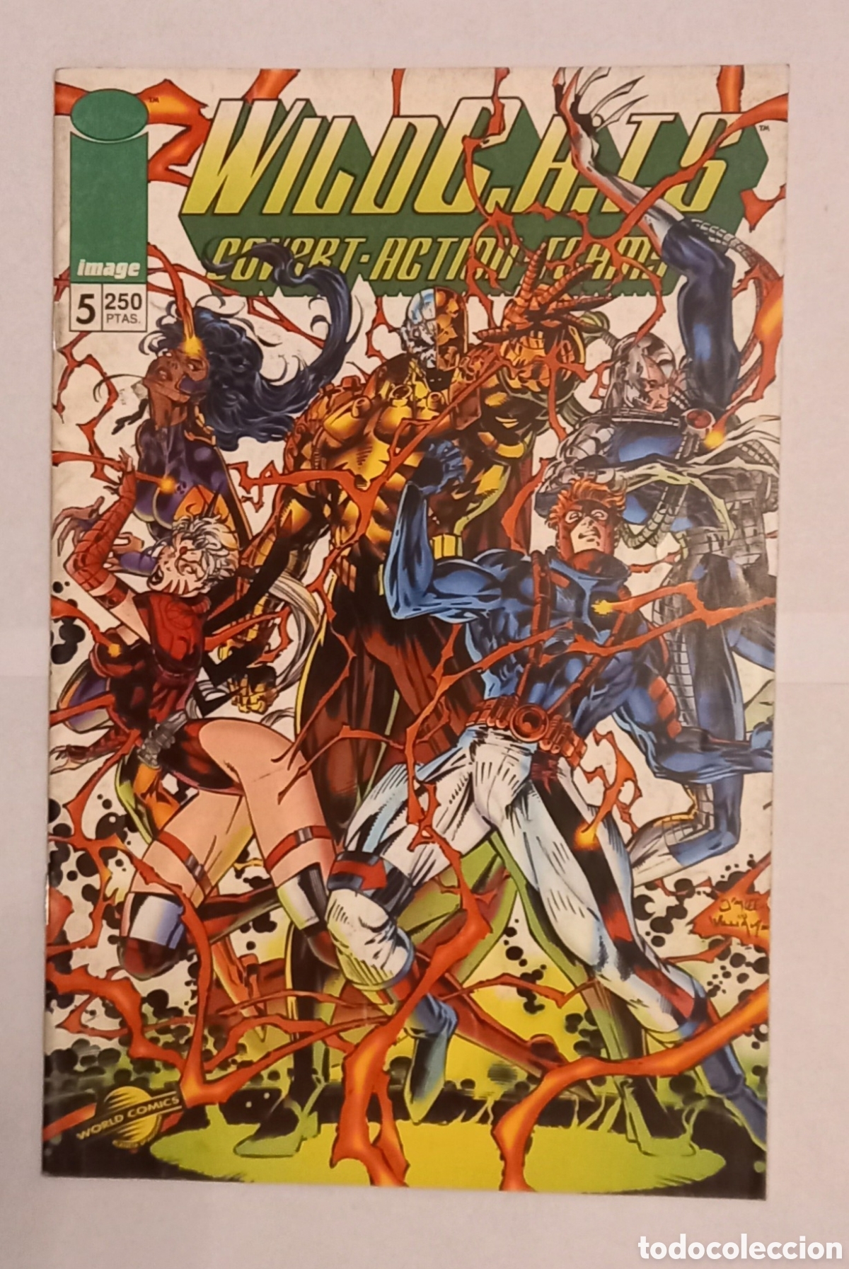C&oacute;mics: Comic vintage WILDC.A.T.s # 5 - Mayo de 1995