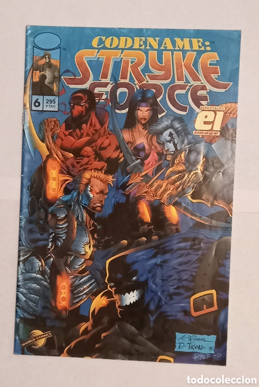 C&oacute;mics: Comic vintage Stryke Force # 6 - Septiembre de 1996